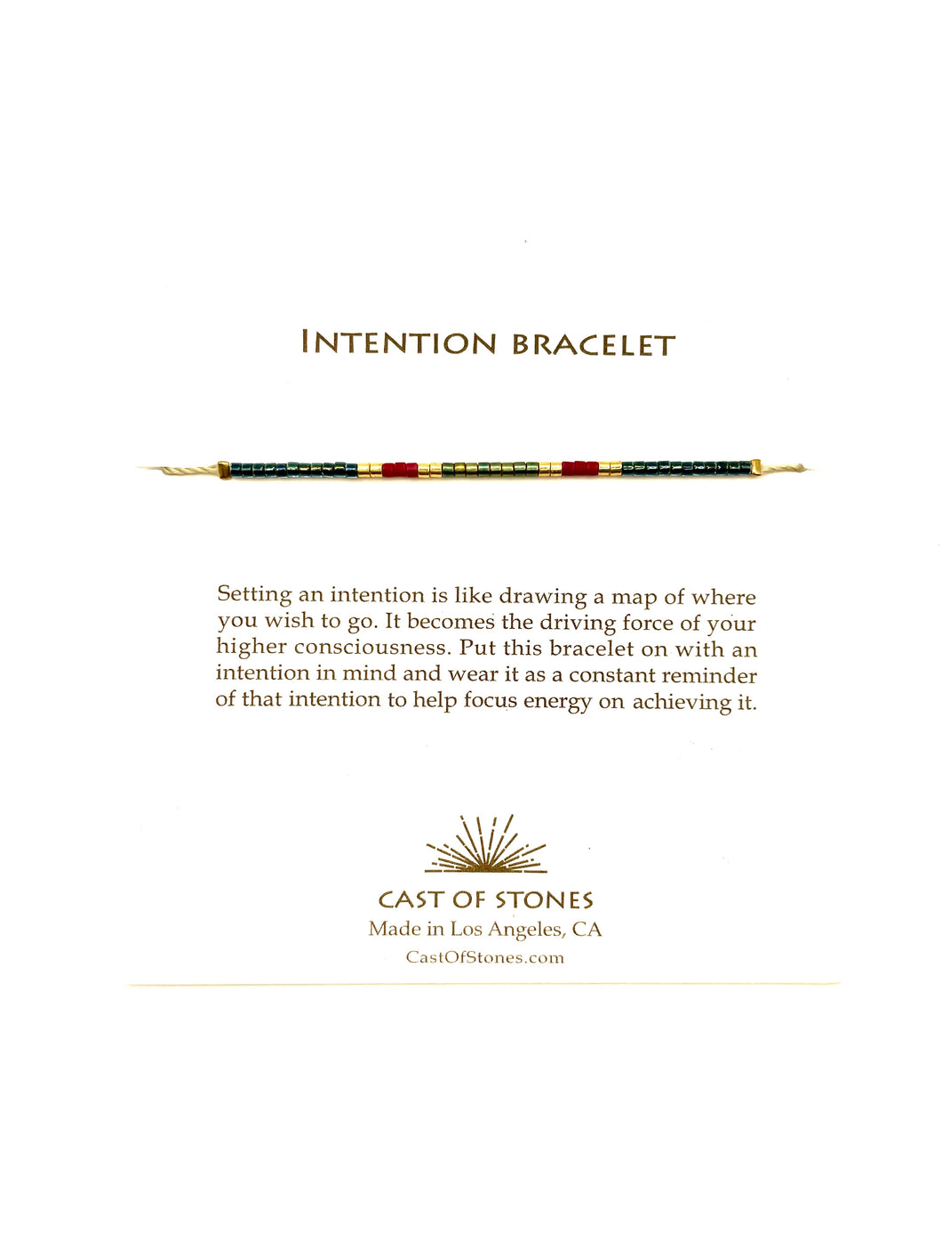 Intention Bracelet