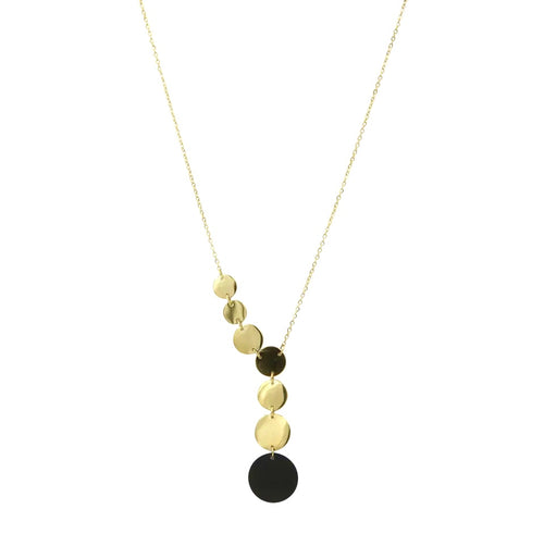 2 Tone Geo Aesemetrical Necklace